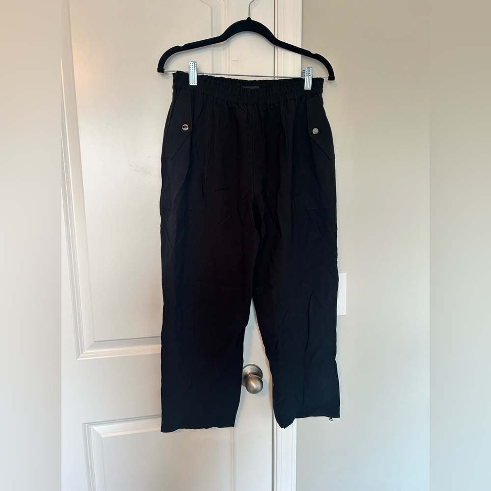 Express Black Ankle Pants